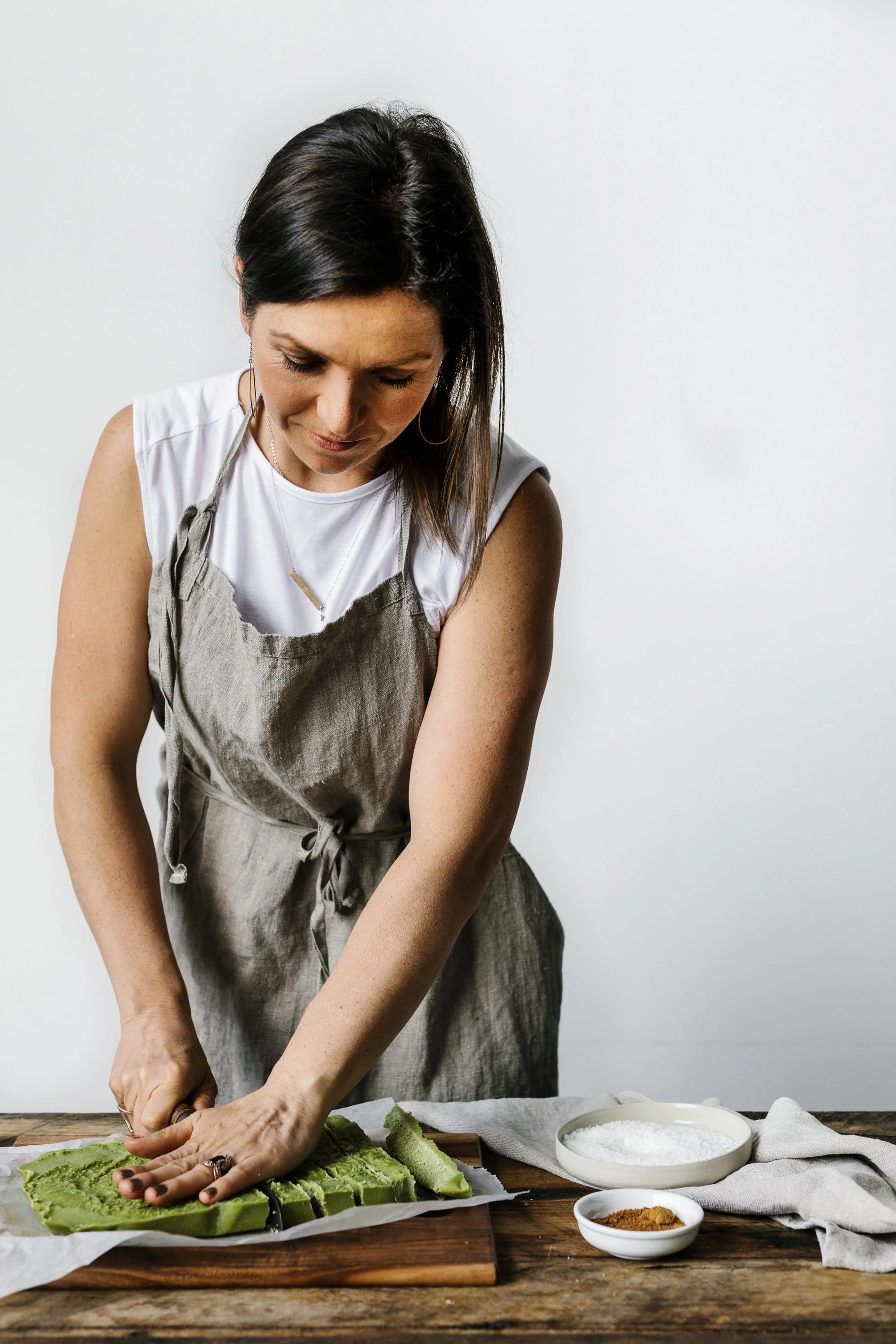 Organic matcha and coconut butter - a sustainable and fair trade product by Coconut my Body.&nbsp;  Photo: Marnie Hawson