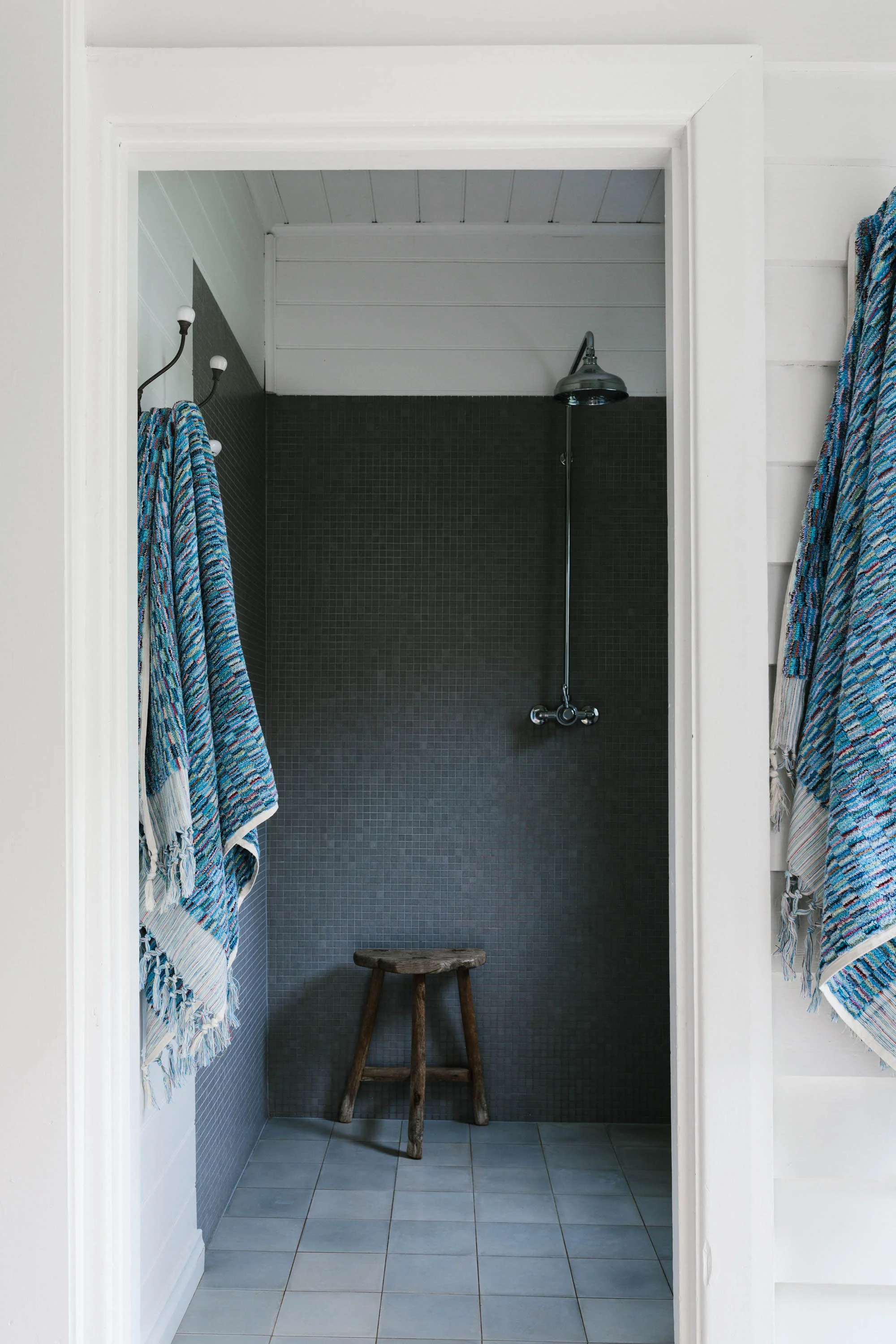 Marnie Hawson for Loom Towels - limited edition hand-loomed bath and beach towels using traditional craftsmanship and the highest quality GOTS certified organic cotton and dyes