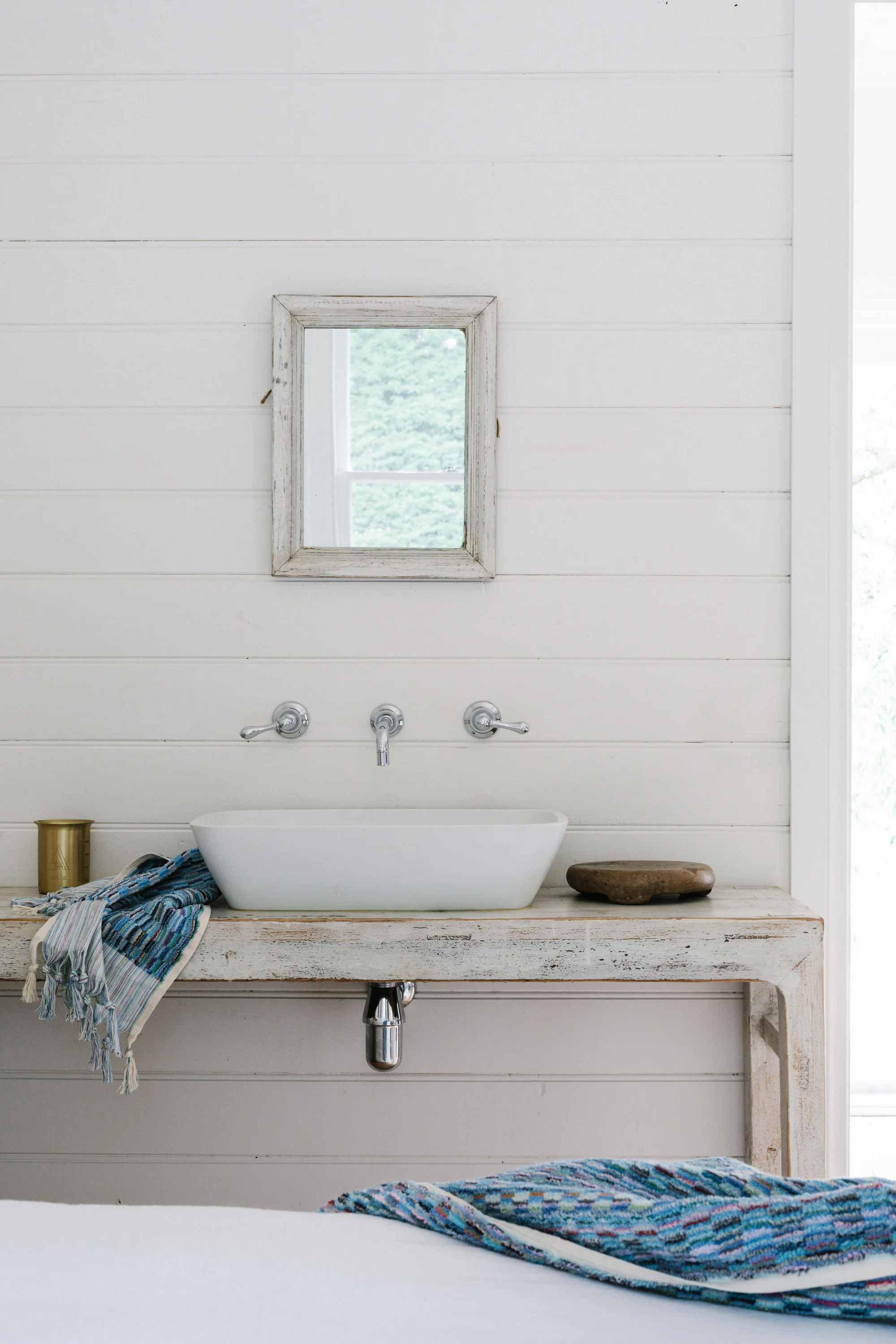 Marnie Hawson for Loom Towels - limited edition hand-loomed bath and beach towels using traditional craftsmanship and the highest quality GOTS certified organic cotton and dyes