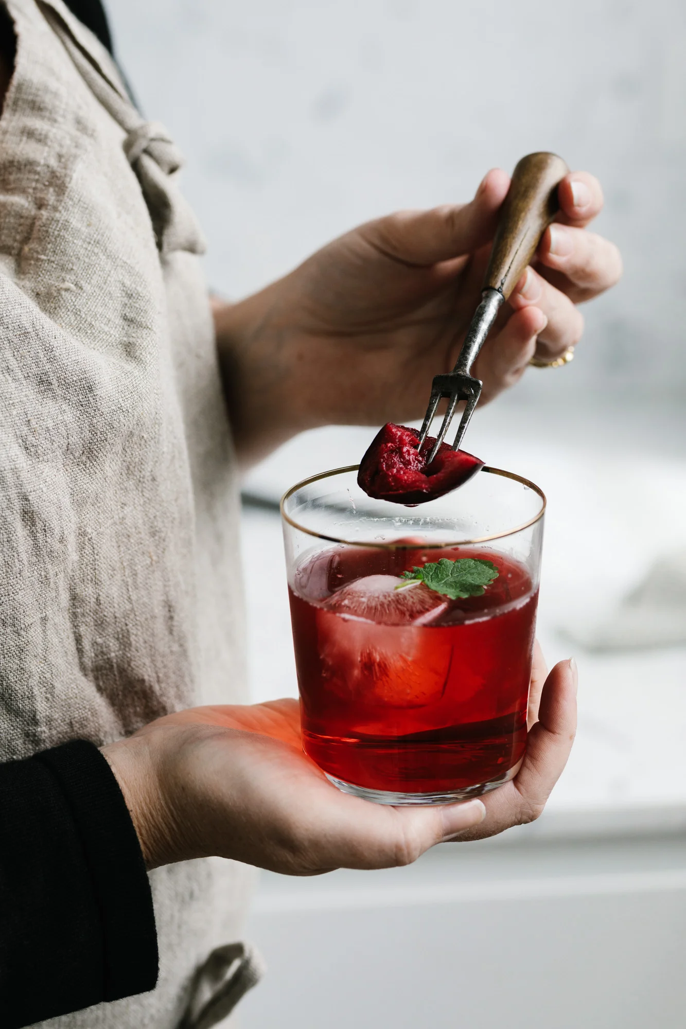 Marnie Hawson, Melbourne food photographer for Wood Lane relaxation botanicals