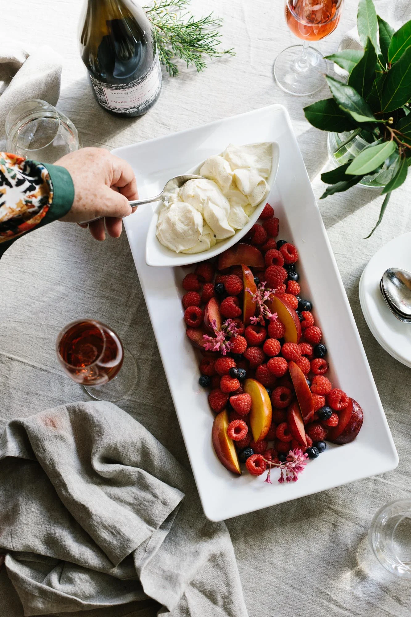 Christmas with Alla Wolf-Tasker at the Lakehouse, Daylesford for Australian House &amp; Garden. Photography by Melbourne food photographer Marnie Hawson and styled by Inside Story.