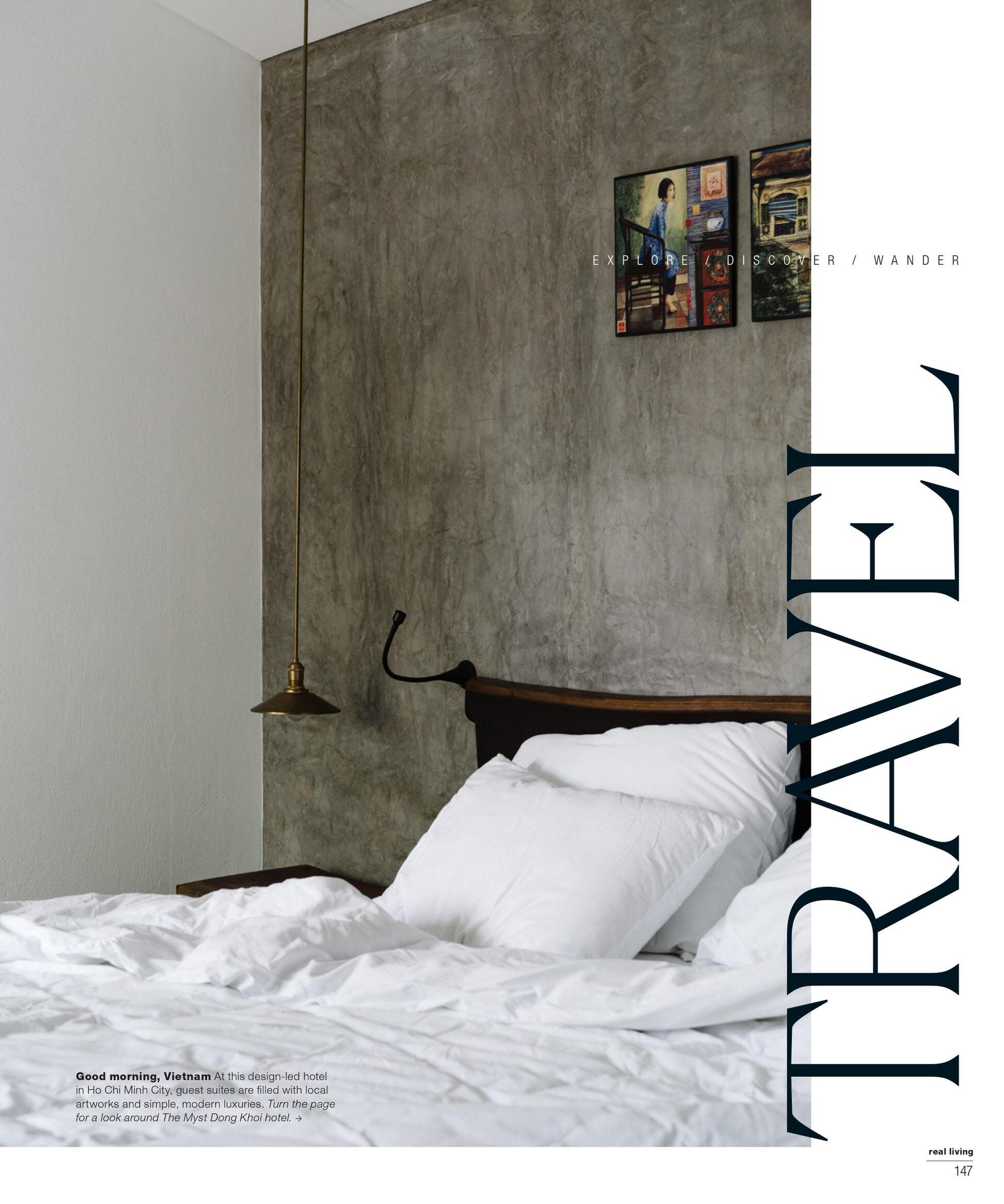 The Myst, Dong Khoi in Saigon as seen in Real Living. Photography by Marnie Hawson, Australian travel photographer.