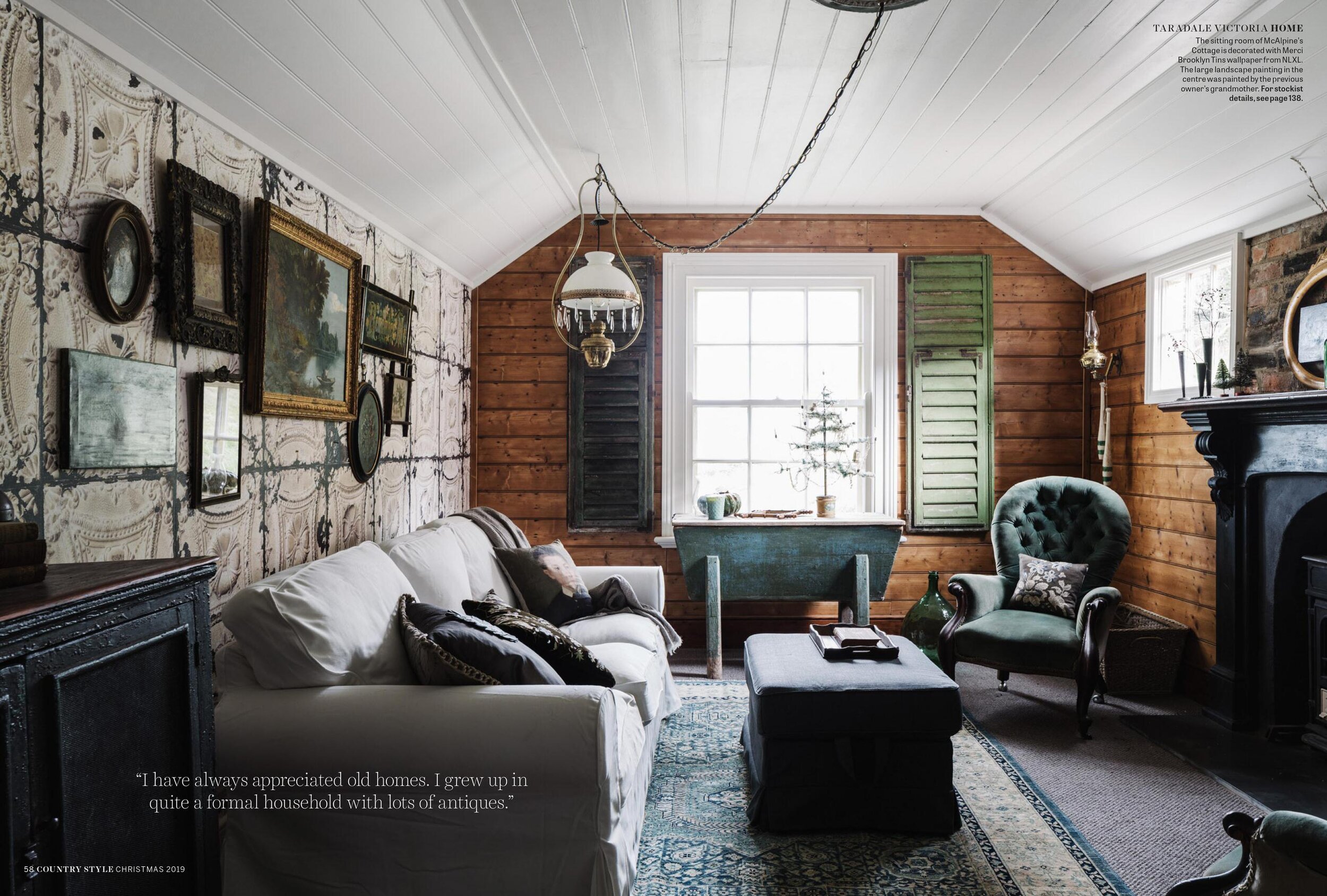Sharon &amp; Ron Randall, Taradale for Country Style magazine, Christmas 2019. Photography by Marnie Hawson and styling by Inside Story (Lynda Gardener and Belle Hemming Bright)