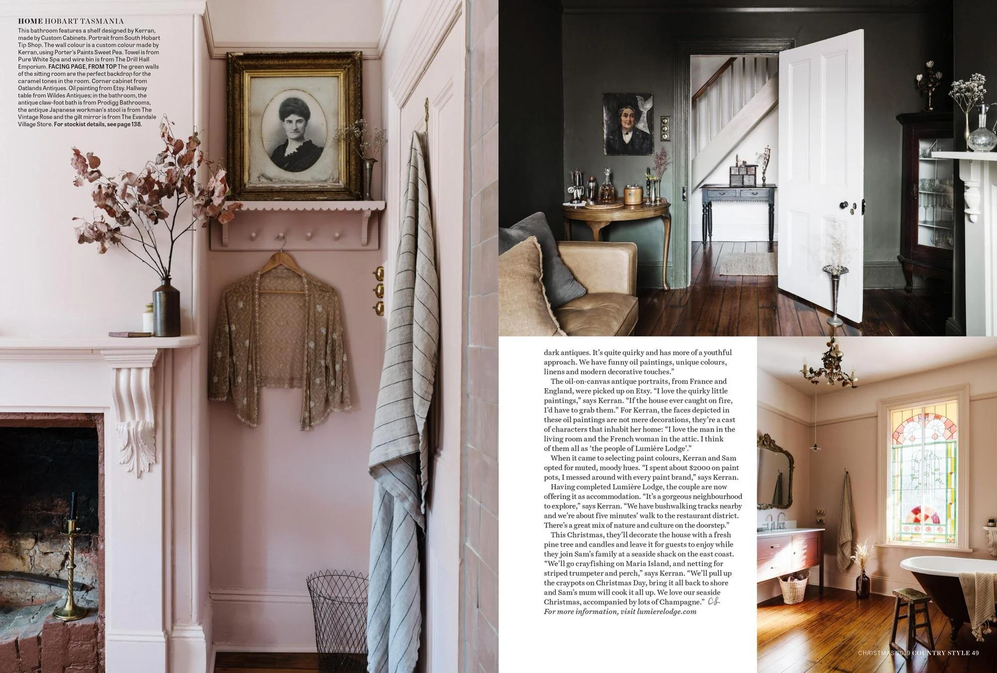 Lumiere Lodge, Hobart. Photography by Marnie Hawson.