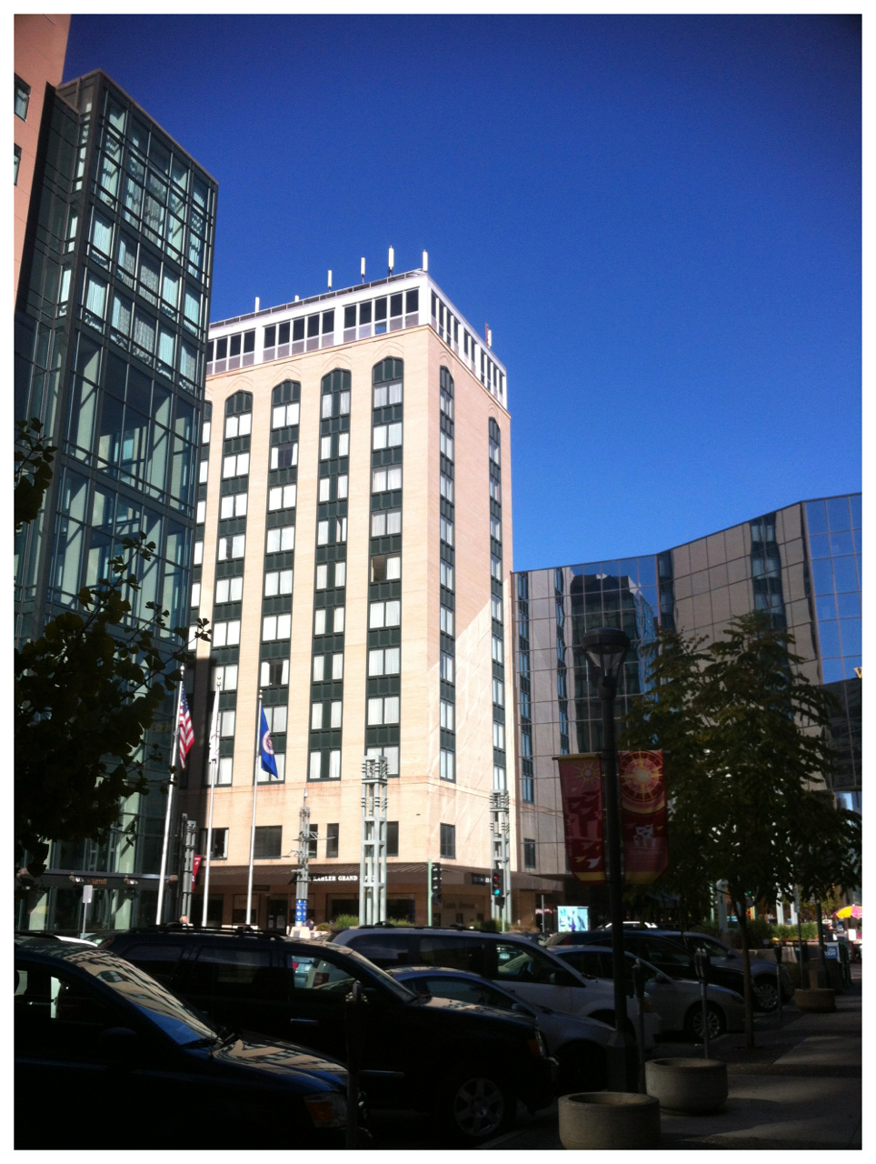so then I made it downtown. from the fields and the woods, to sleek architectural design