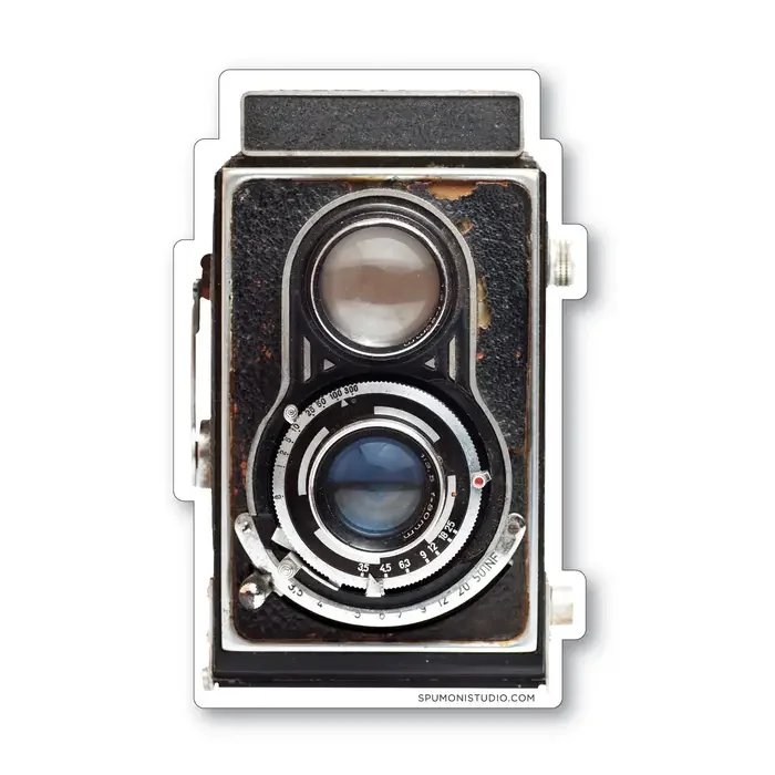 Vintage Camera Sticker