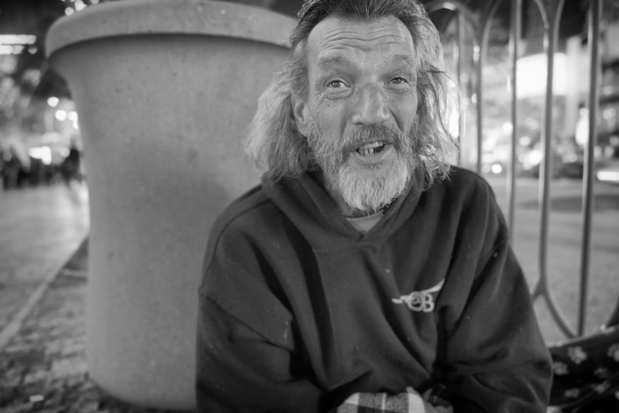 Without legs in Las Vegas 