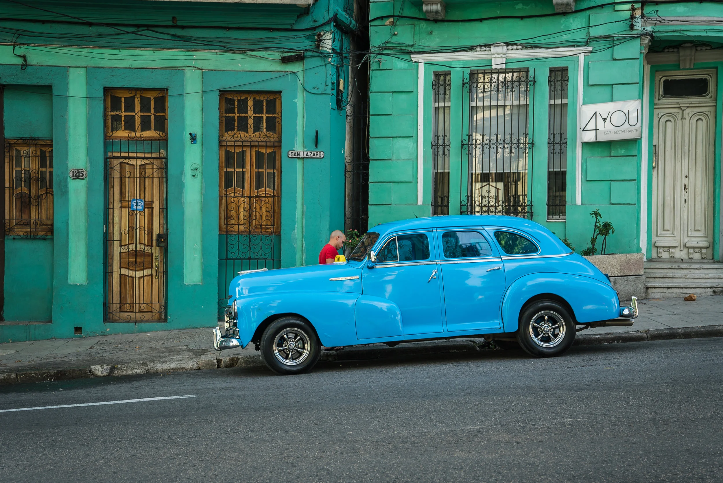 Blue Skies and the Colors of Cuba