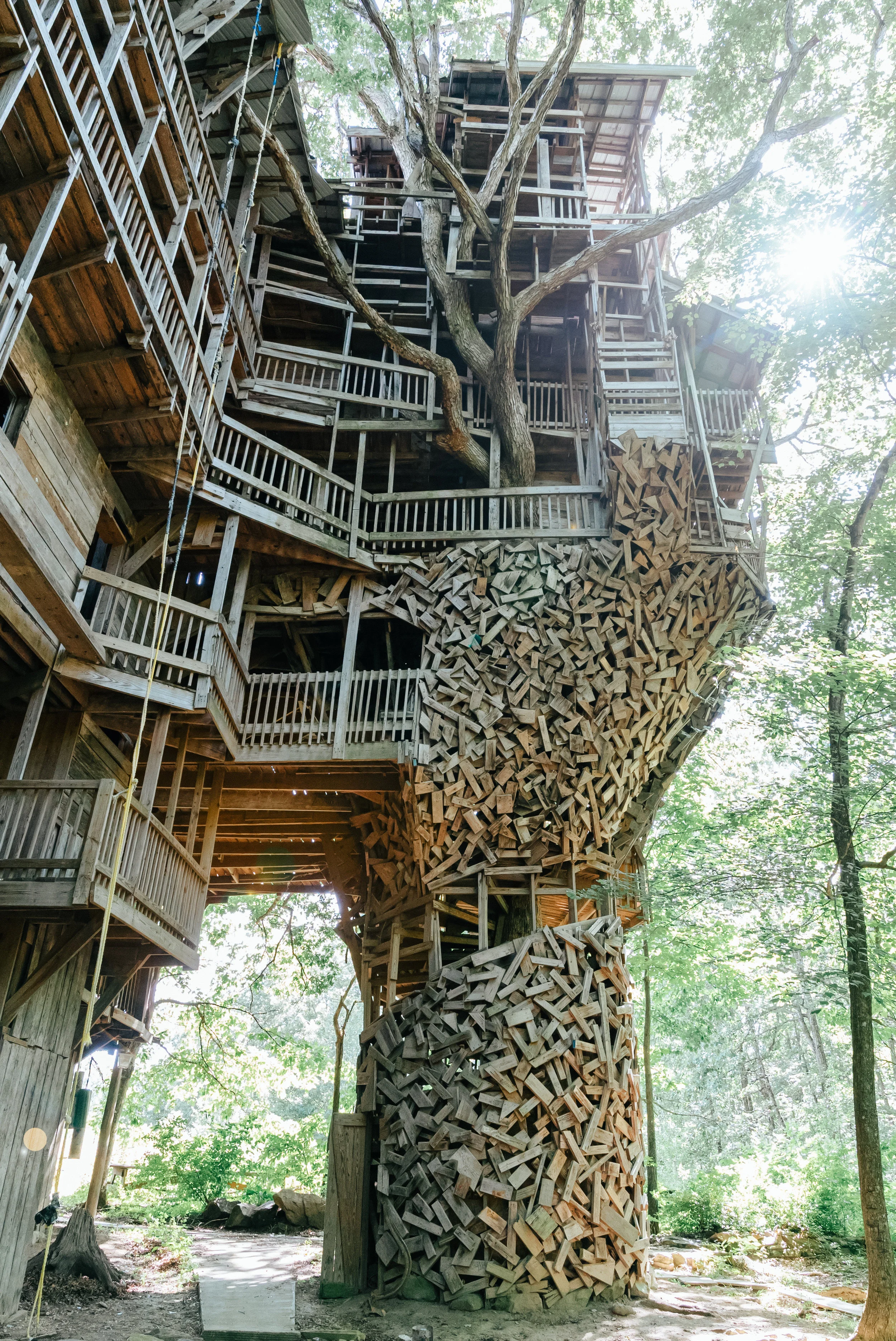 Worlds Tallest Treehouse