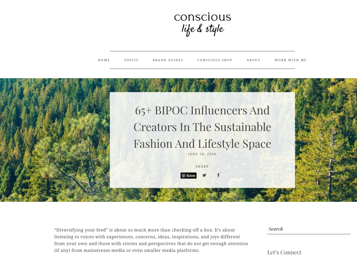 Conscious Life &amp; Style
