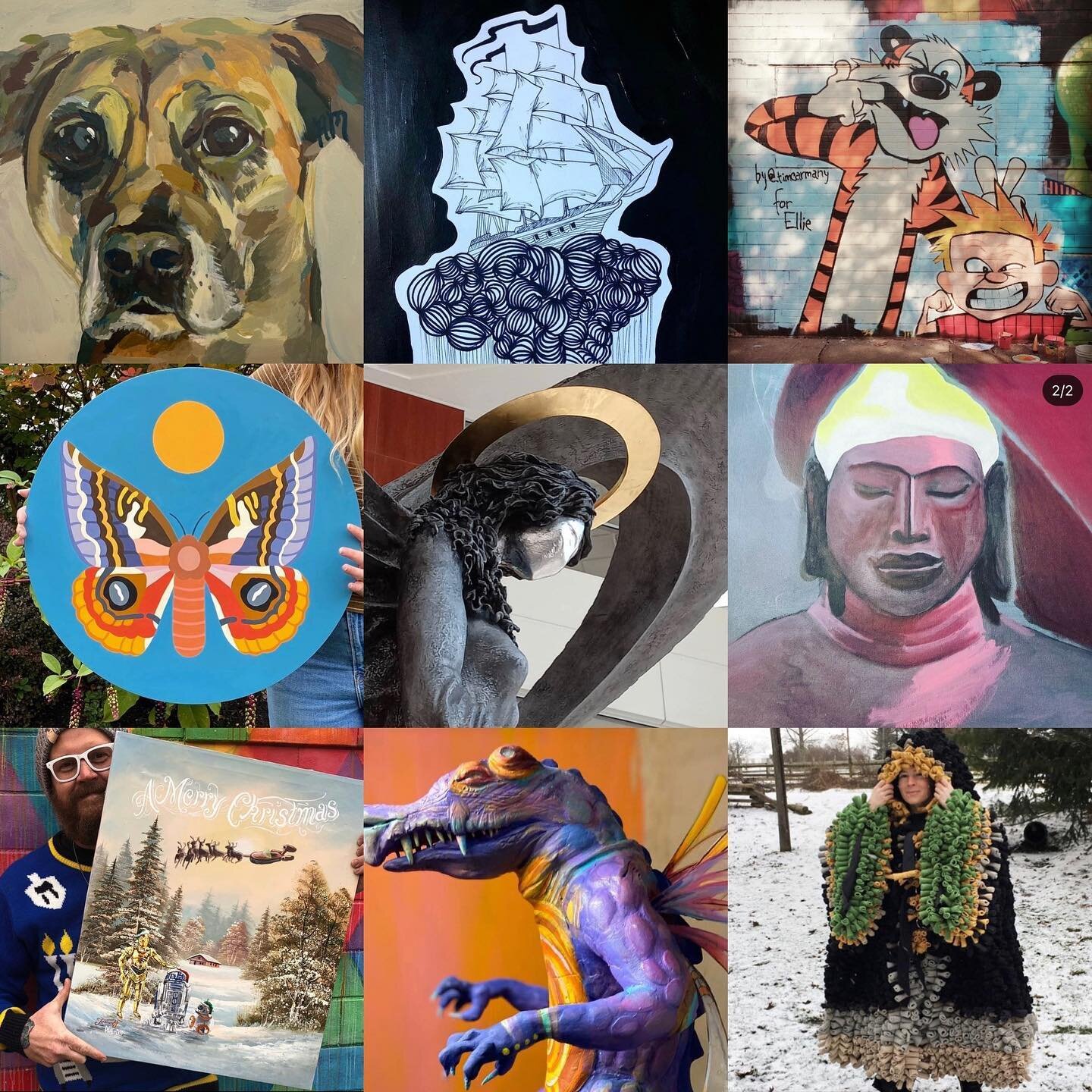 Some of our favorite Hub Artist pieces from 2020...