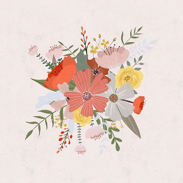 Floral Friday 🌷 is that a thing? The video of this one is in IGTV (If you enjoy IGTV) .
.
.
.
#vscocam #vsco #artlicensing #patterndesign #patterns #art #illustration #wallpaper #floralillustration #wallcovering #colourpalette #textiledesign #patter