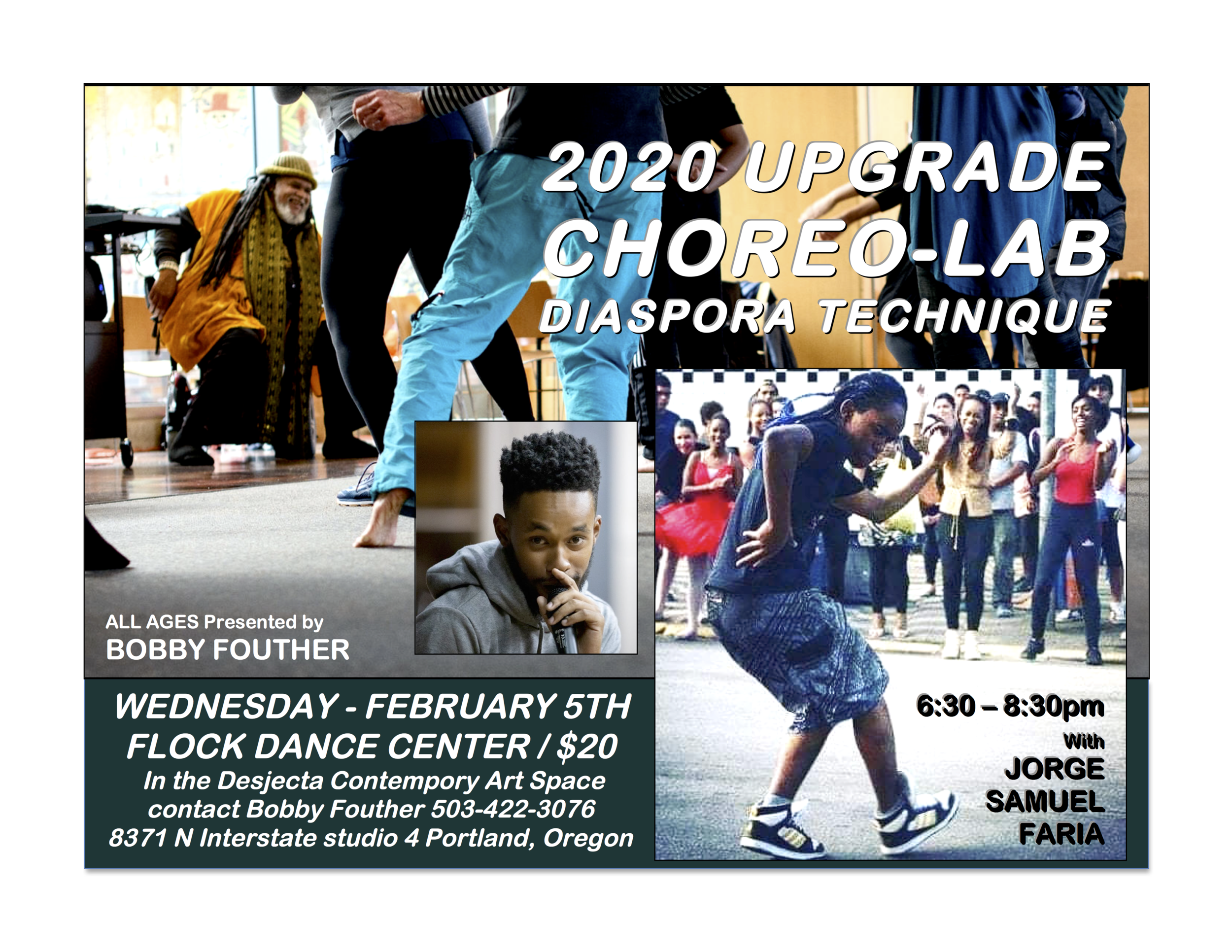 Choreo-Lap Diaspora Technique with Gorge Samuel Faria