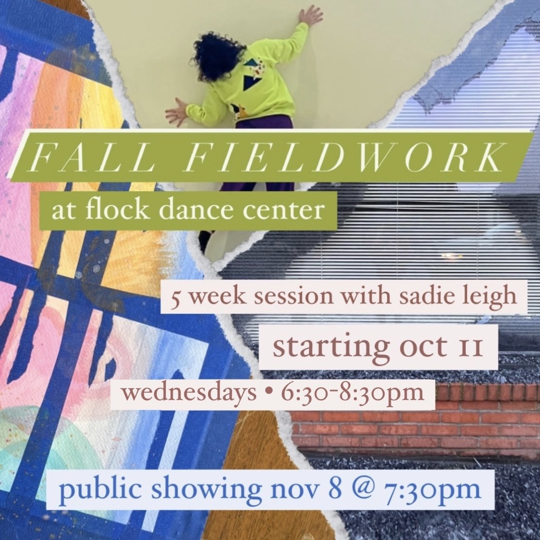 FIELDWORK at Flock with Sadie Leigh