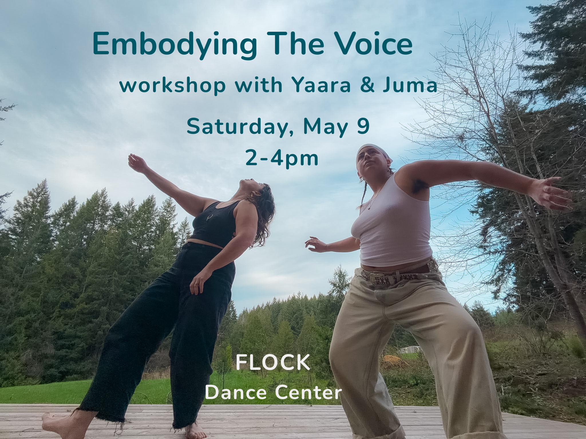 Embodying The  Voice Workshop with Yaara and Juma