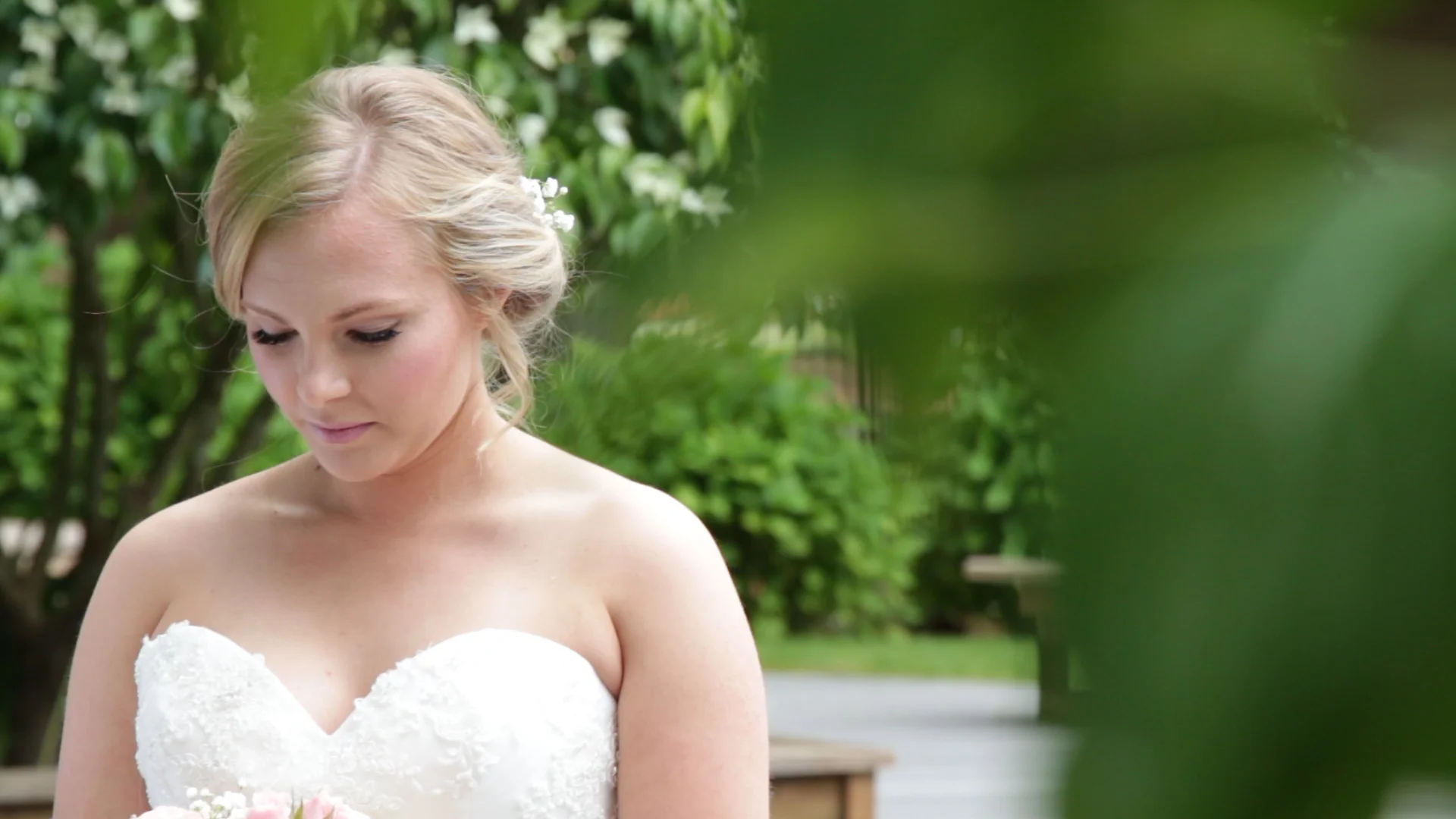 "I love our wedding video, it's so special to me and my husband and when we watch it, all the joy from the day comes&nbsp;rushing&nbsp;back to us. &nbsp;It's great to relive the best day of our&nbsp;lives whenever we want." -Sydney