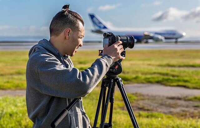 Filming at Sfo airport #takeflight #cinematography #everydaygrind #sfo