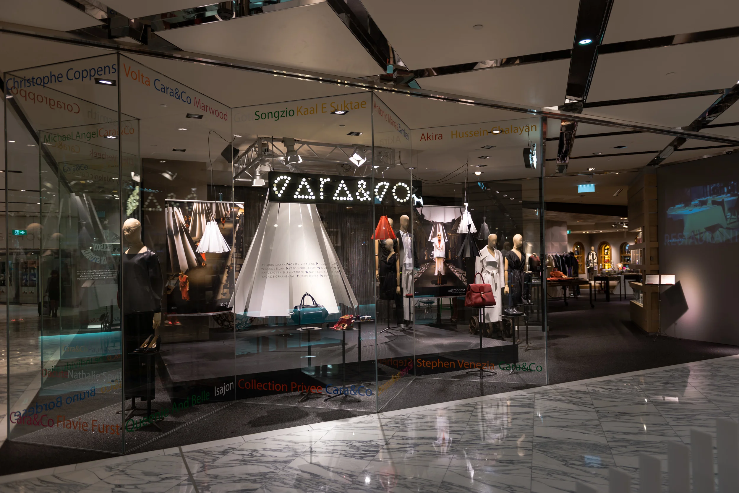Cara & Co Westfield Sydney 2013 Project 