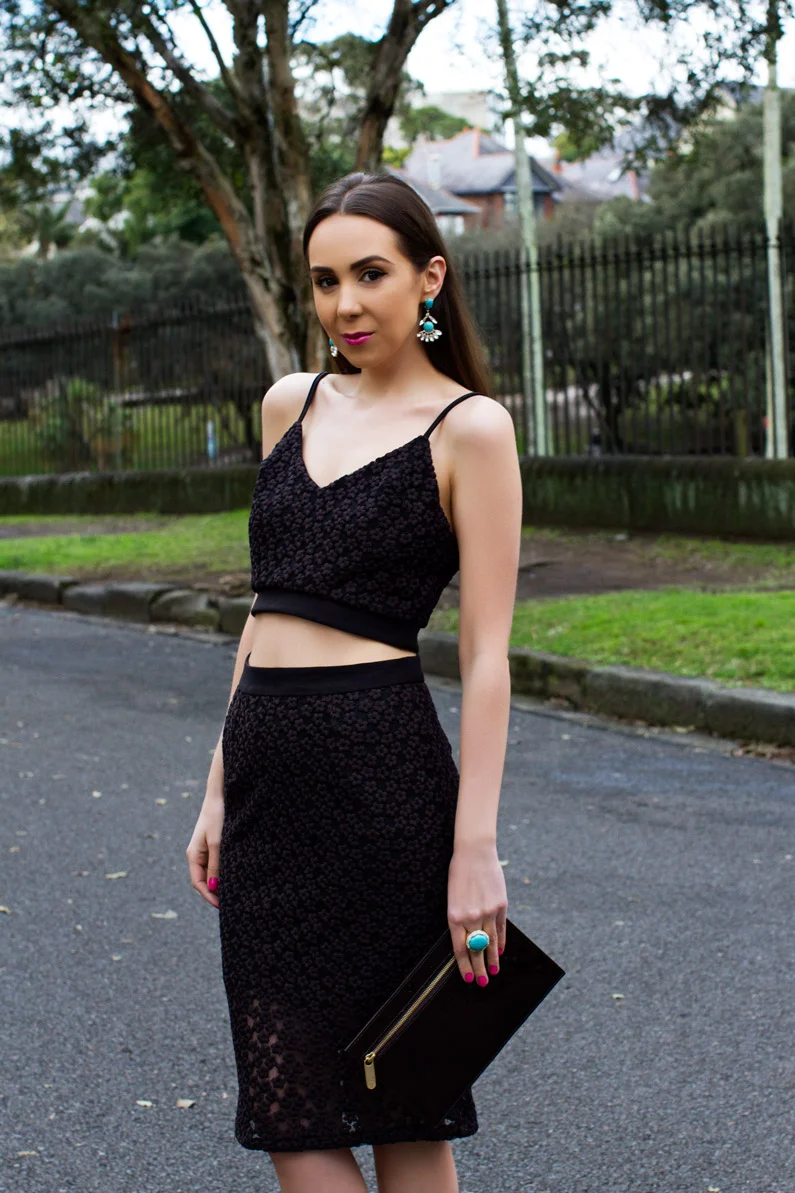 occasion skirt and top