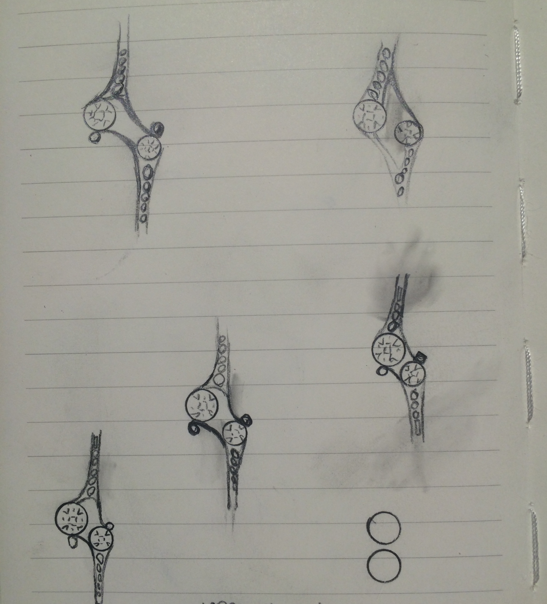 Initial sketches