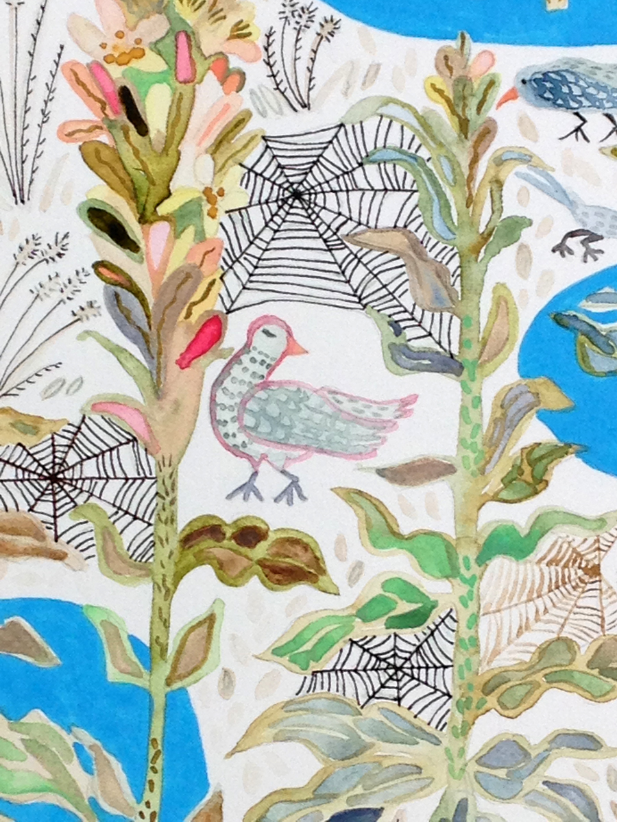 "Tall Weeds" detail