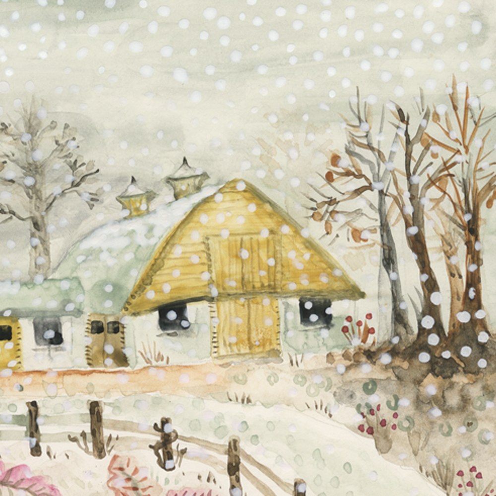 Winter Barns Detail