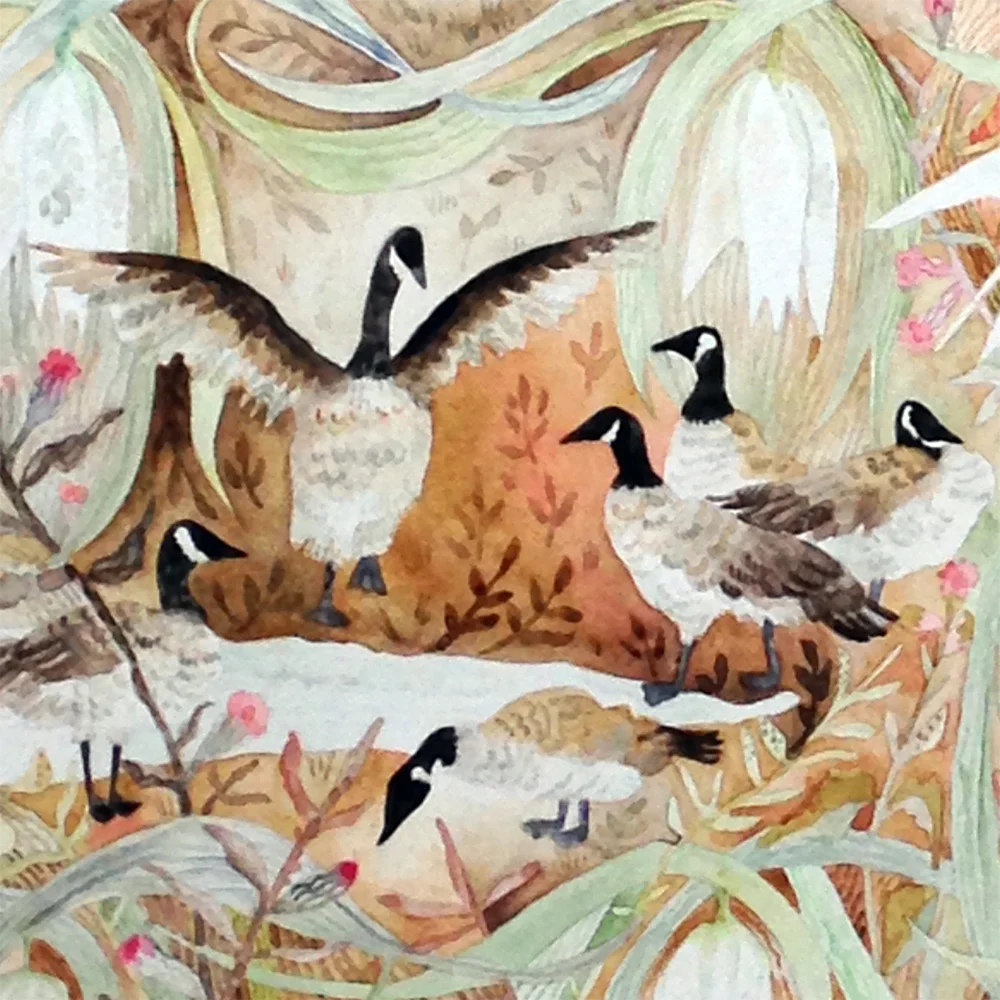 "Rain" detail
