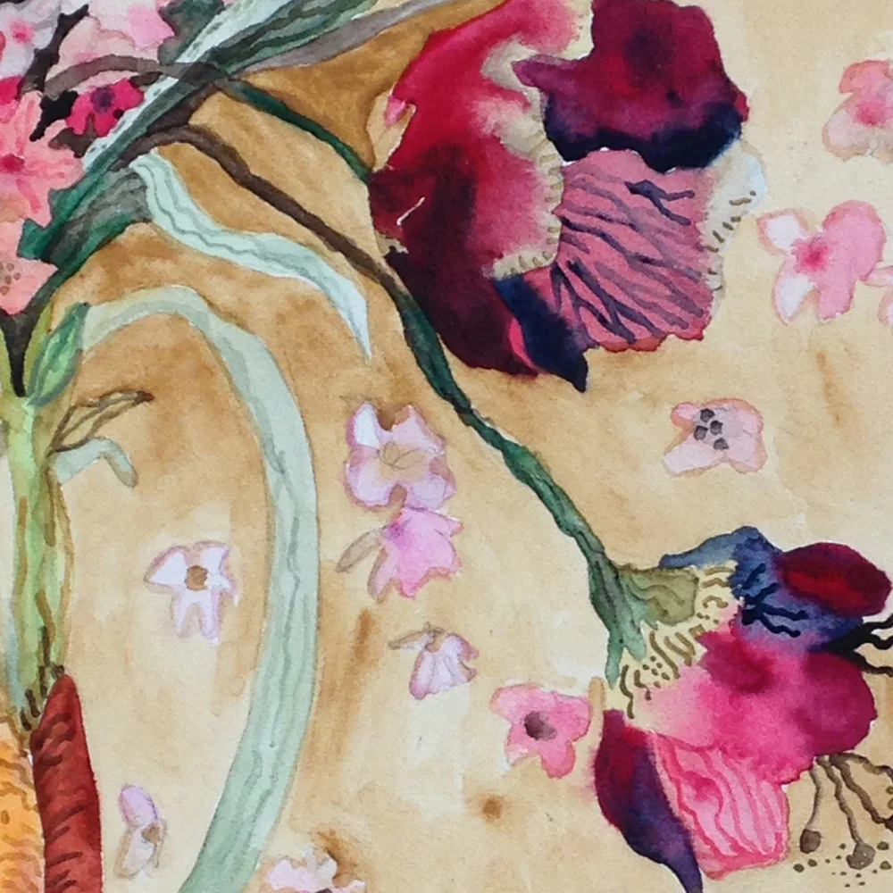"Spring Bouquet" detail