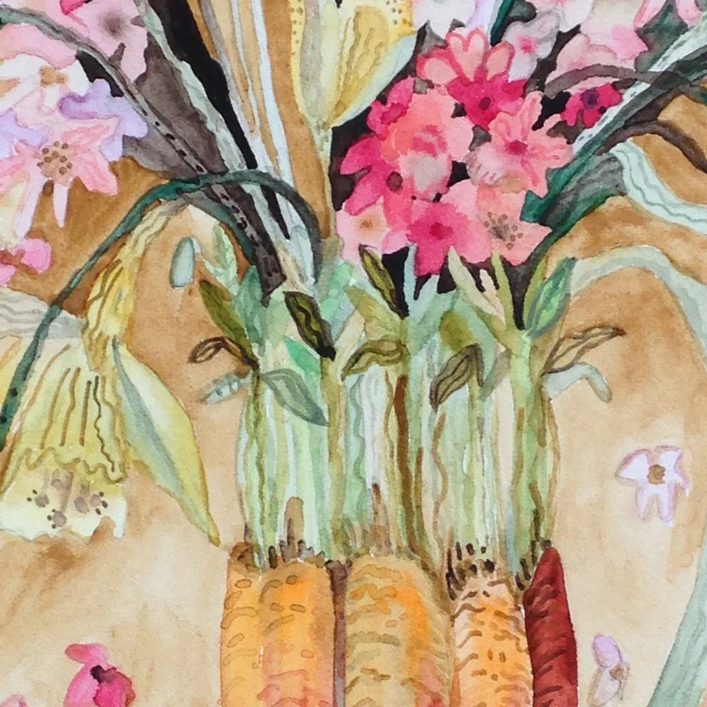 "Spring Bouquet" detail
