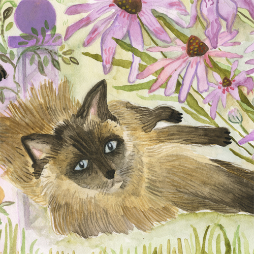 "What Happened In The Garden" detail