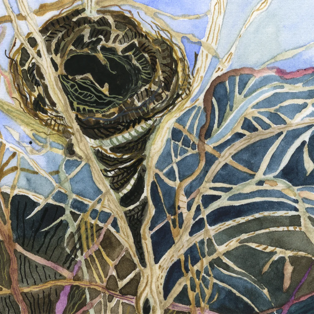 "Winter Nest" detail