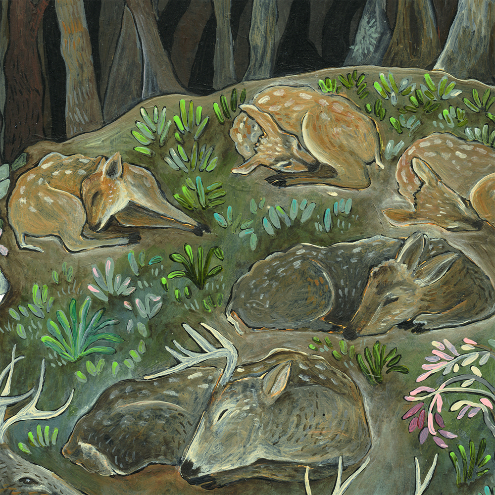 "One Morning" detail