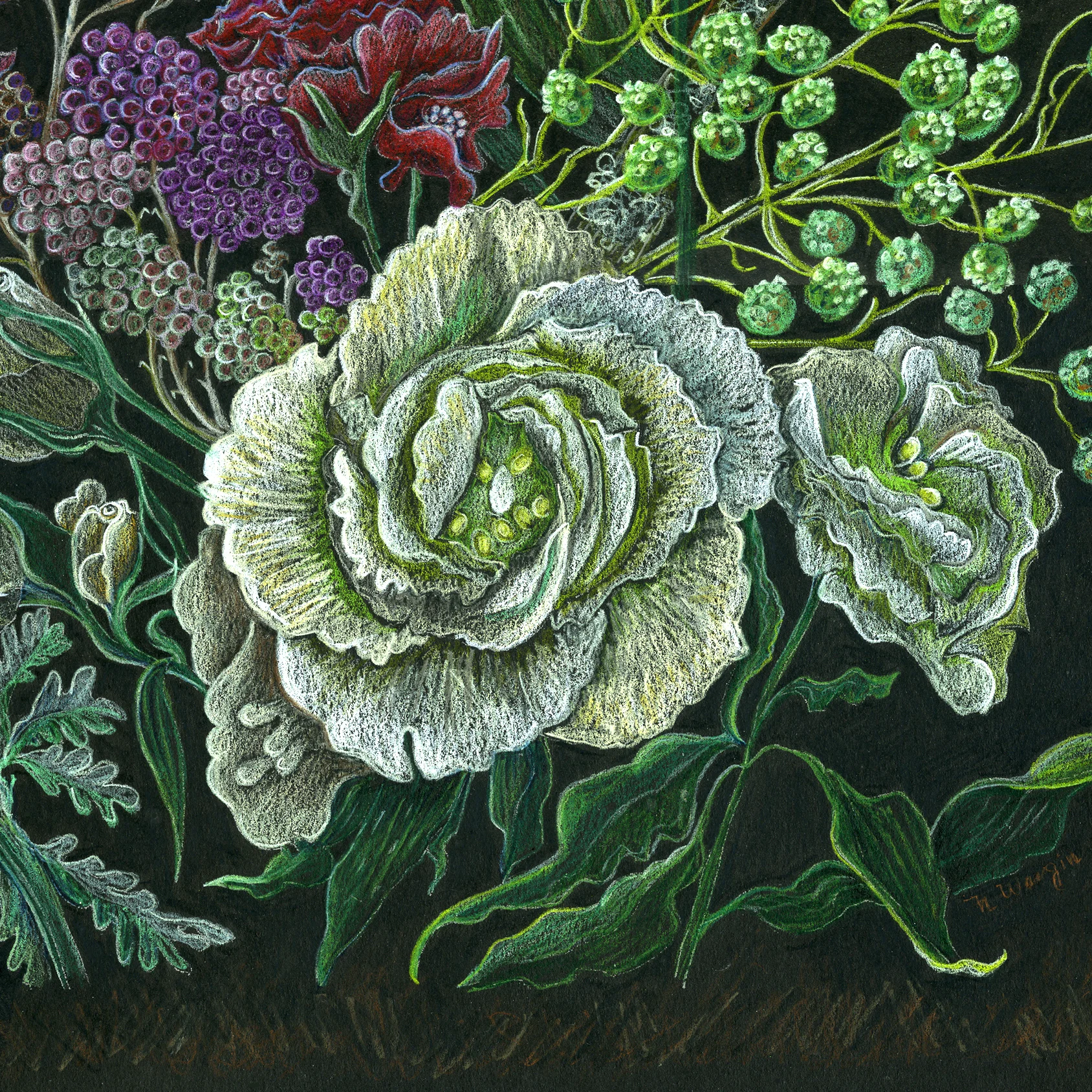 “Tapestry” detail.
