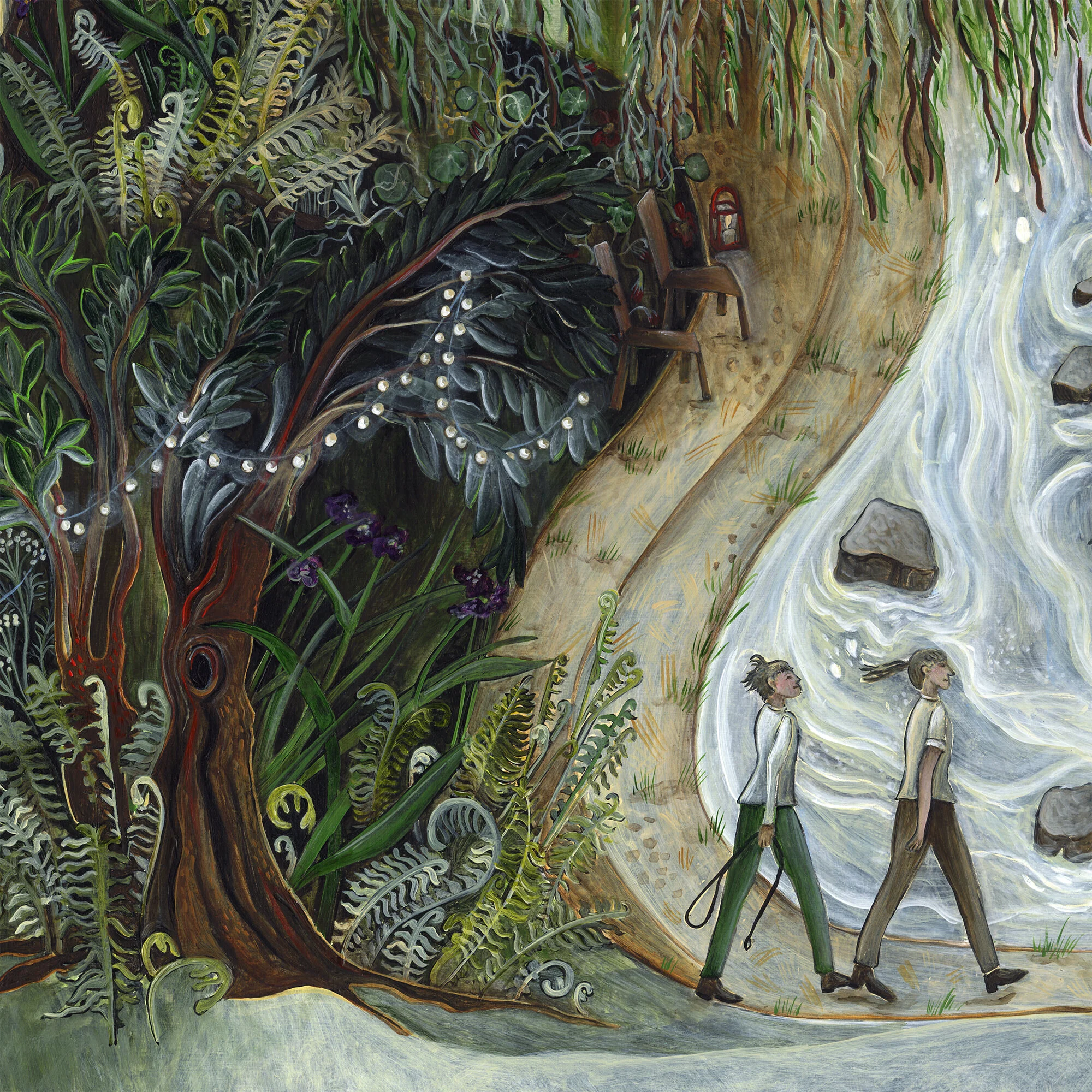 “The Walk” detail.