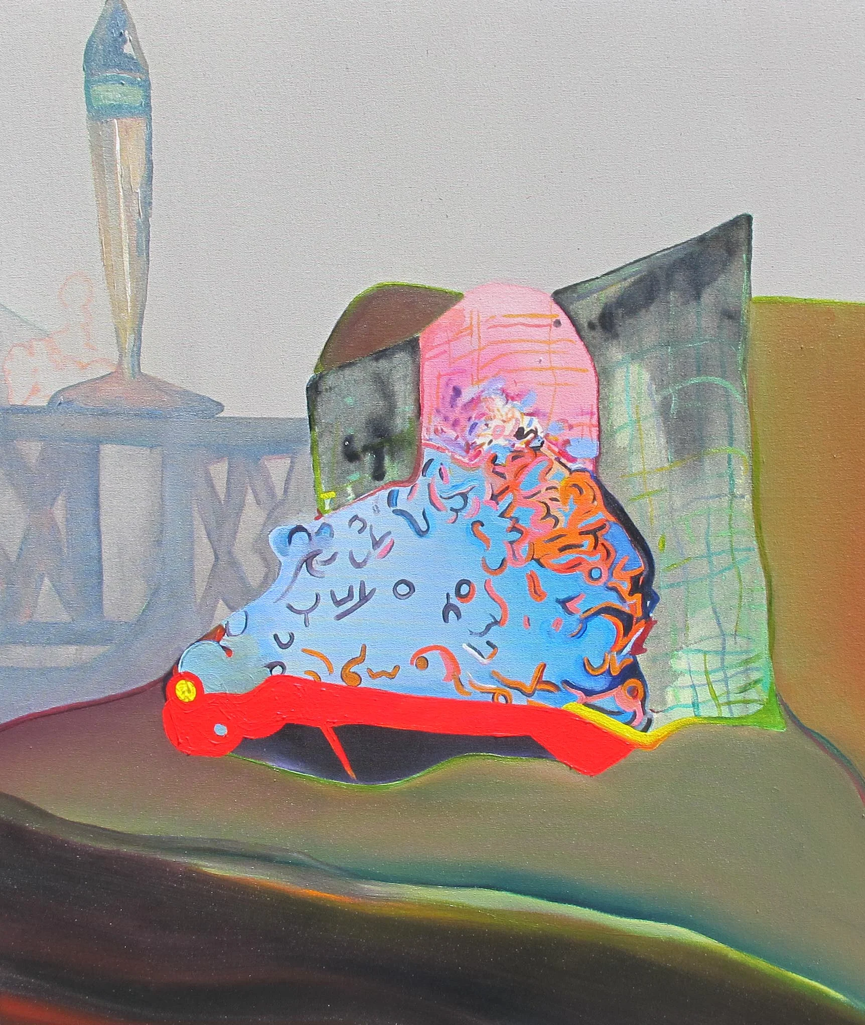 Sibling two / Acrylic on canvas / 36"x30" / 2013