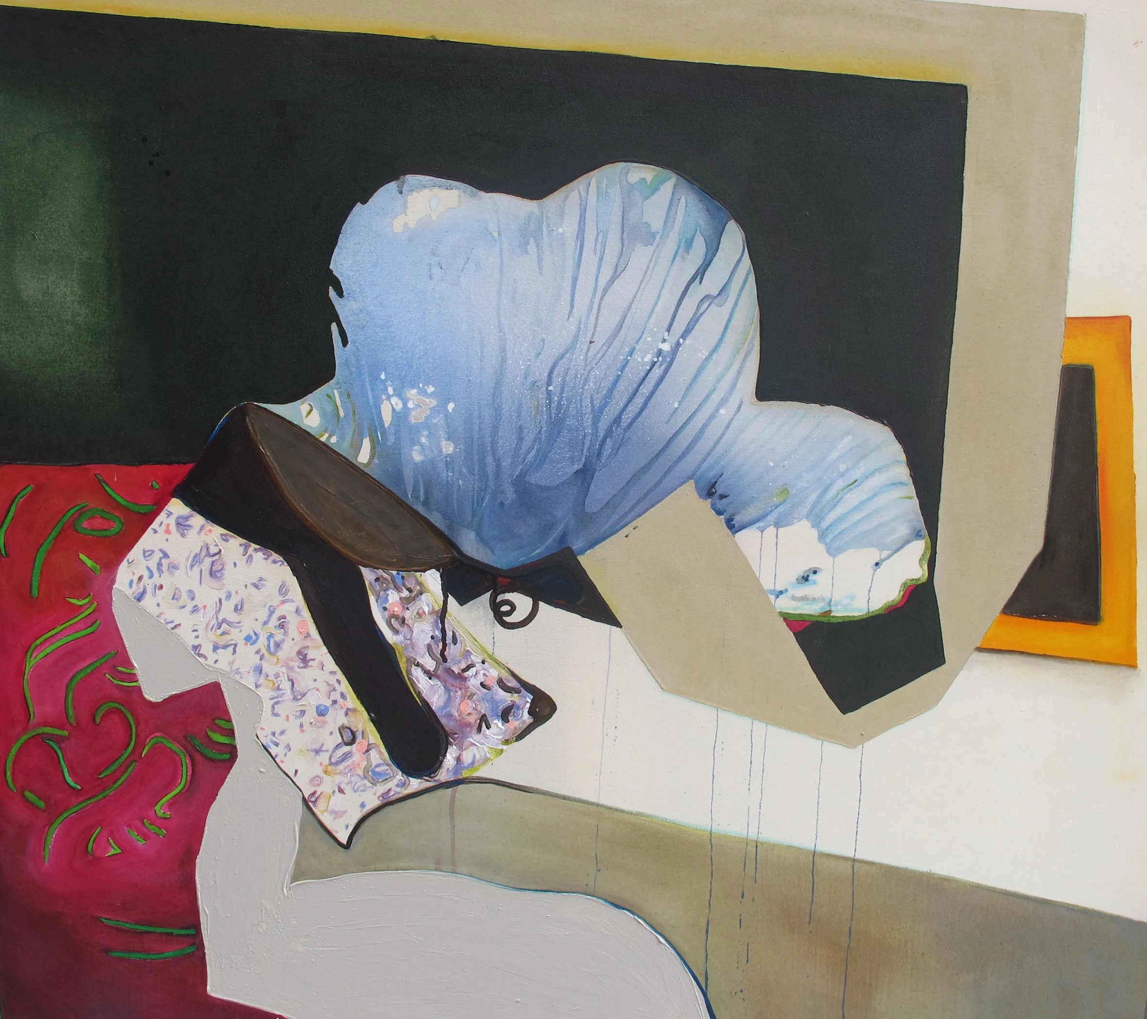 Bow tie / acrylic on canvas / 48"x42" / 2011
