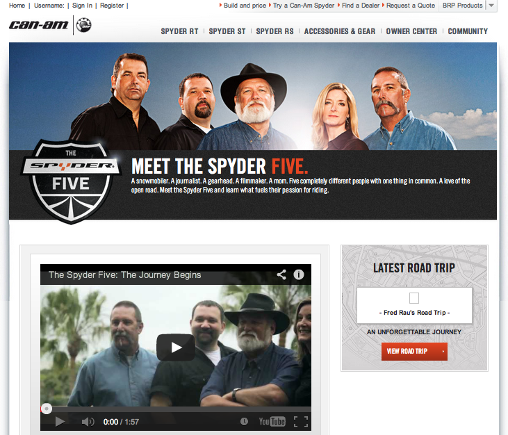 The Spyder Five - Ambassador Program