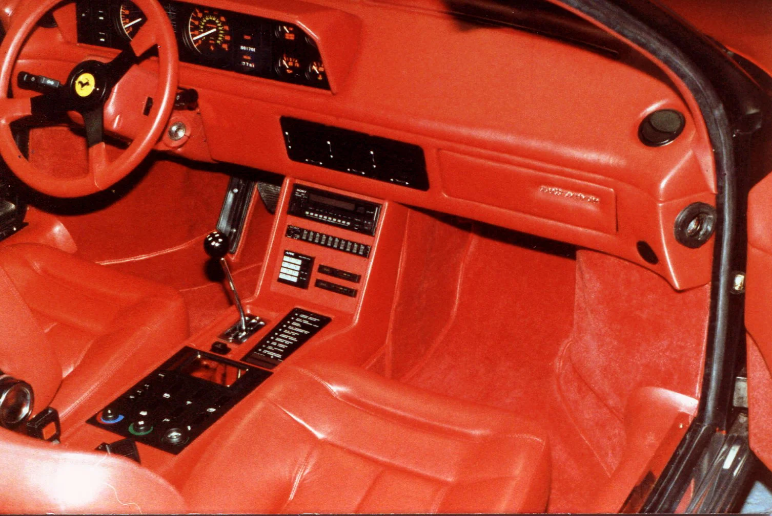 Ferrari Mondial after complete Re Upholstery