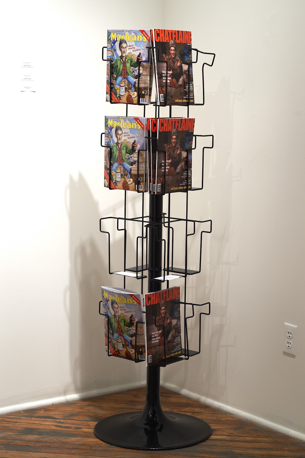 The exhibit at Toronto Image Works (photos by Michael Cooper)