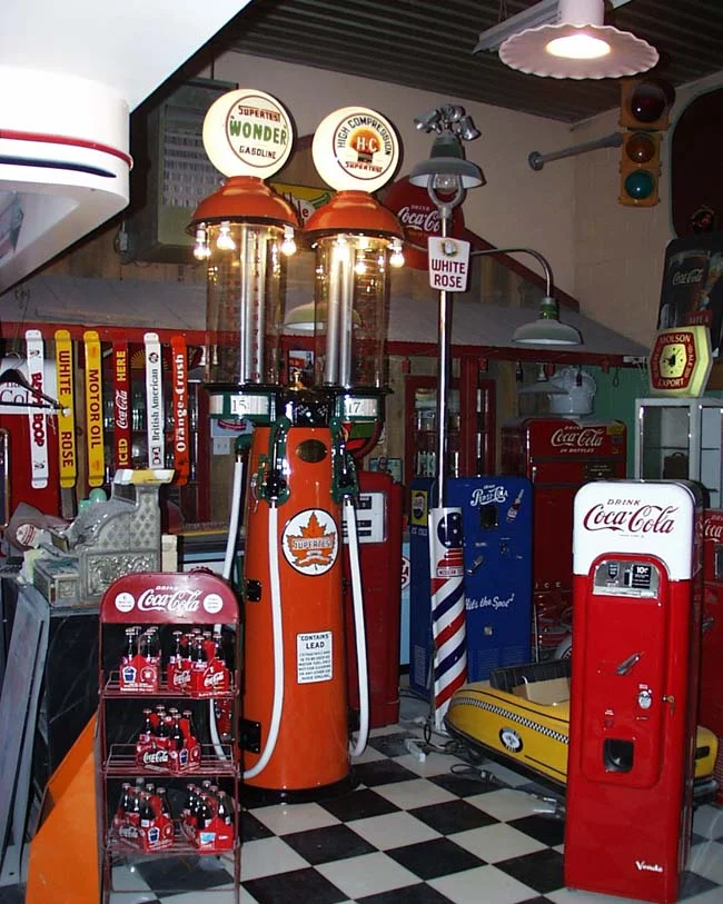 1920's Double Visiable Gas Pump
