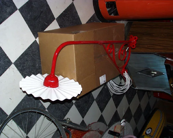 Wall Mount Service Station Lamp