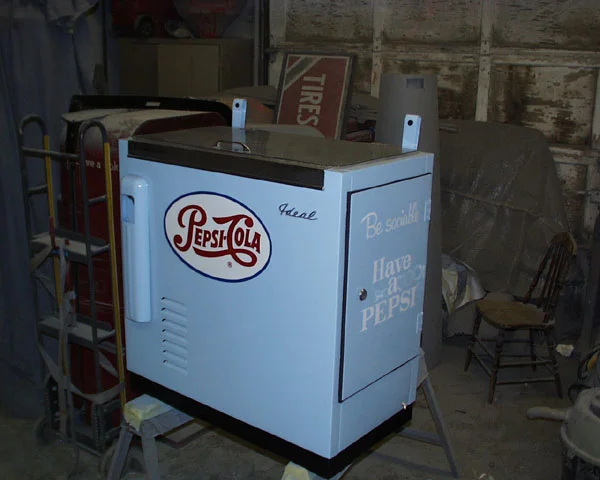 Restored Pepsi Ideal Slider Cooler