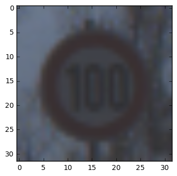 Brighter speed limit image (not used by classifier)