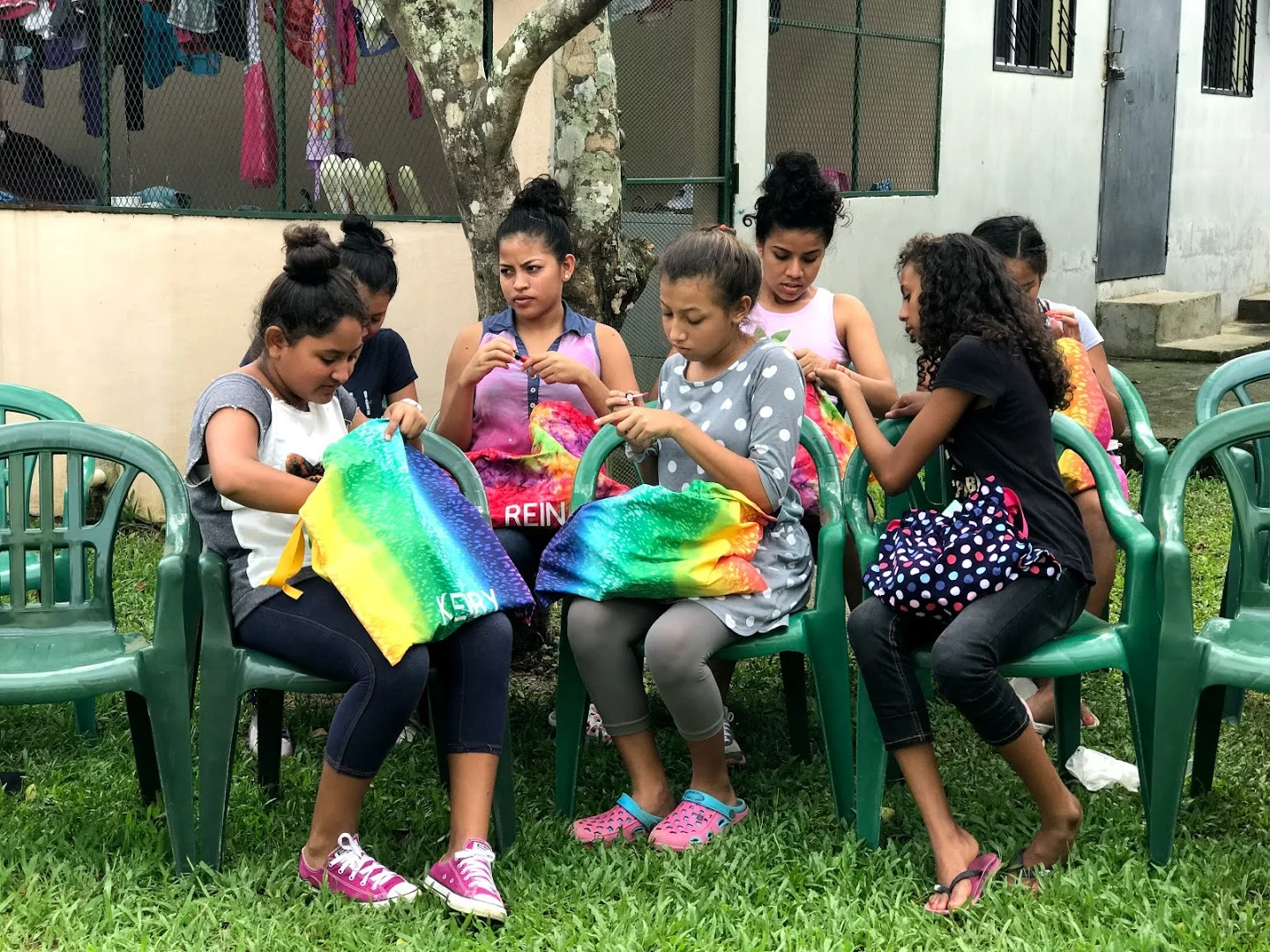 There are 31 kids between the ages of 6-21 at La Masica. It is a blessing to see the love that exists here. 