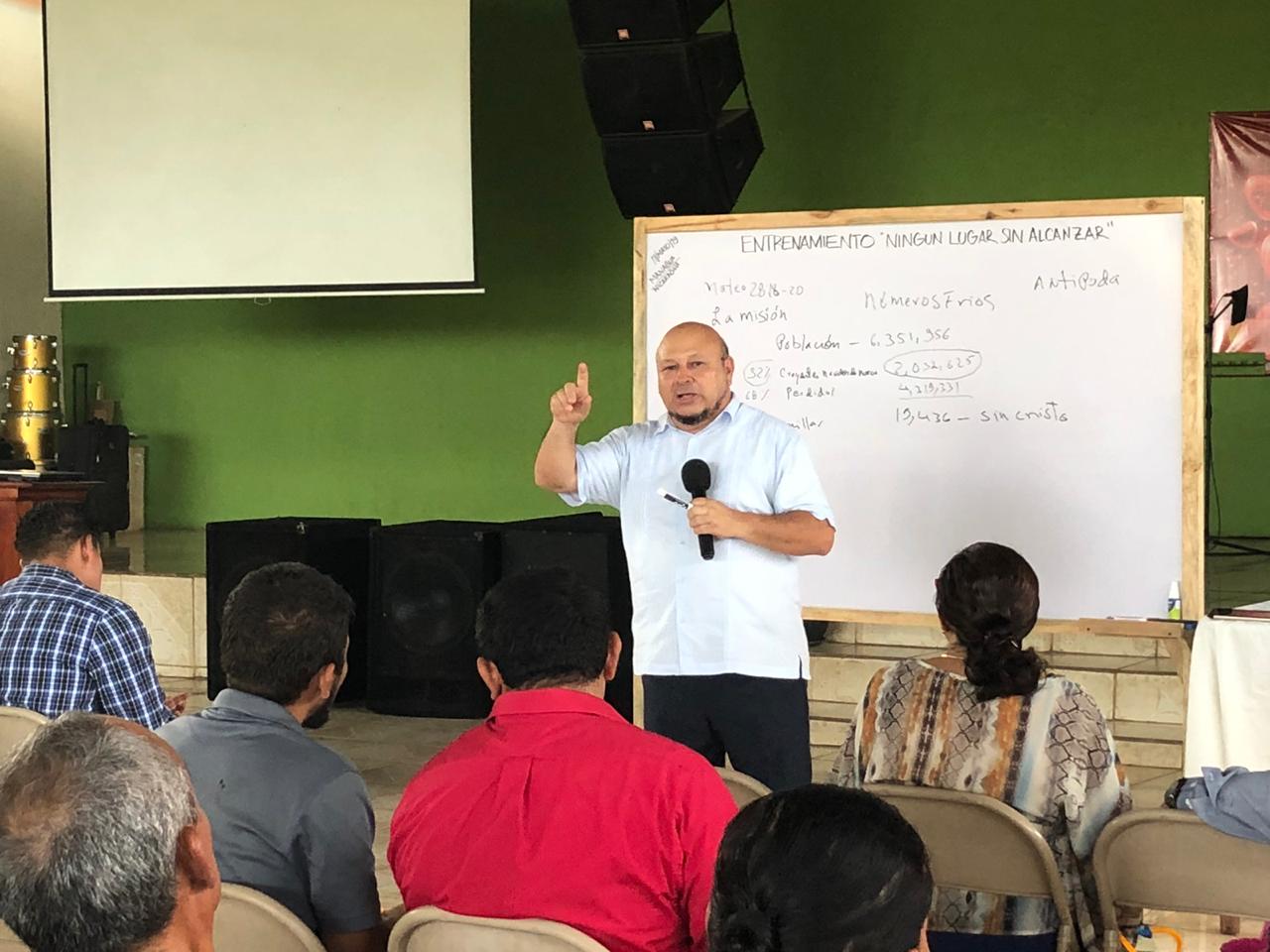 Connect Global Partner and friend, Pastor Allan Lorenzana, completing a training on evangelism around the world.