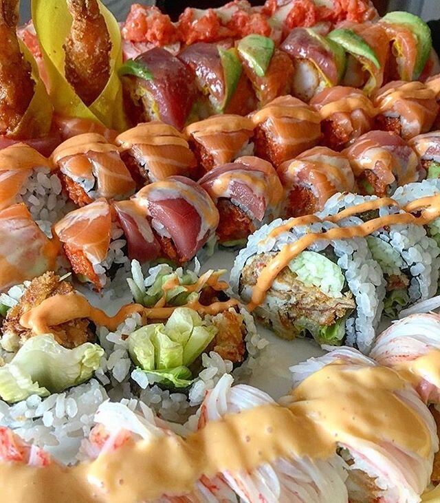 You asked- we listened! Sushi starts NOW 💥 Call us to place your take out order. Menu available online clamandchowderhouse.com. Open Friday, Saturday, Sunday and Monday