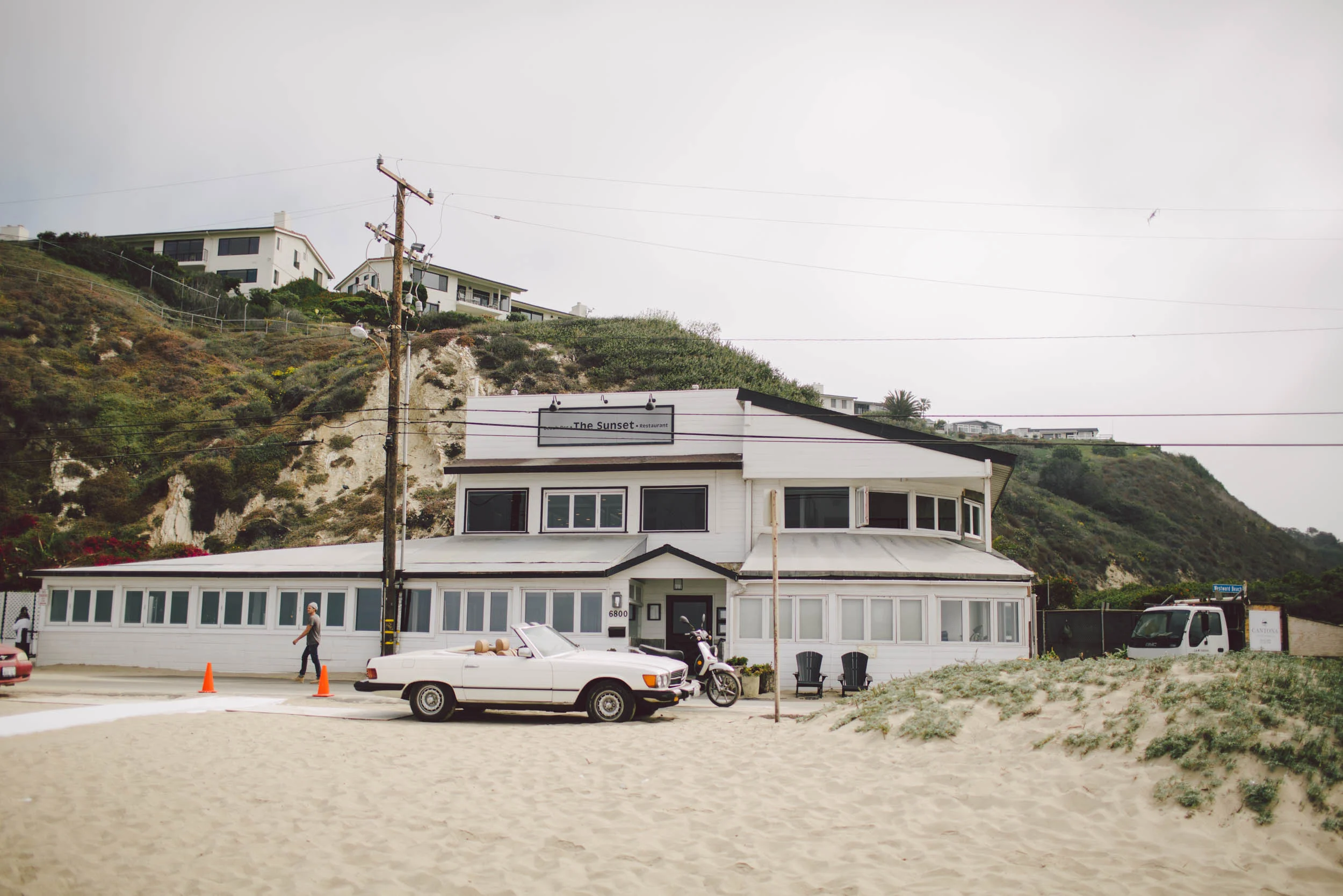 the sunset restaurant malibu wedding elopement