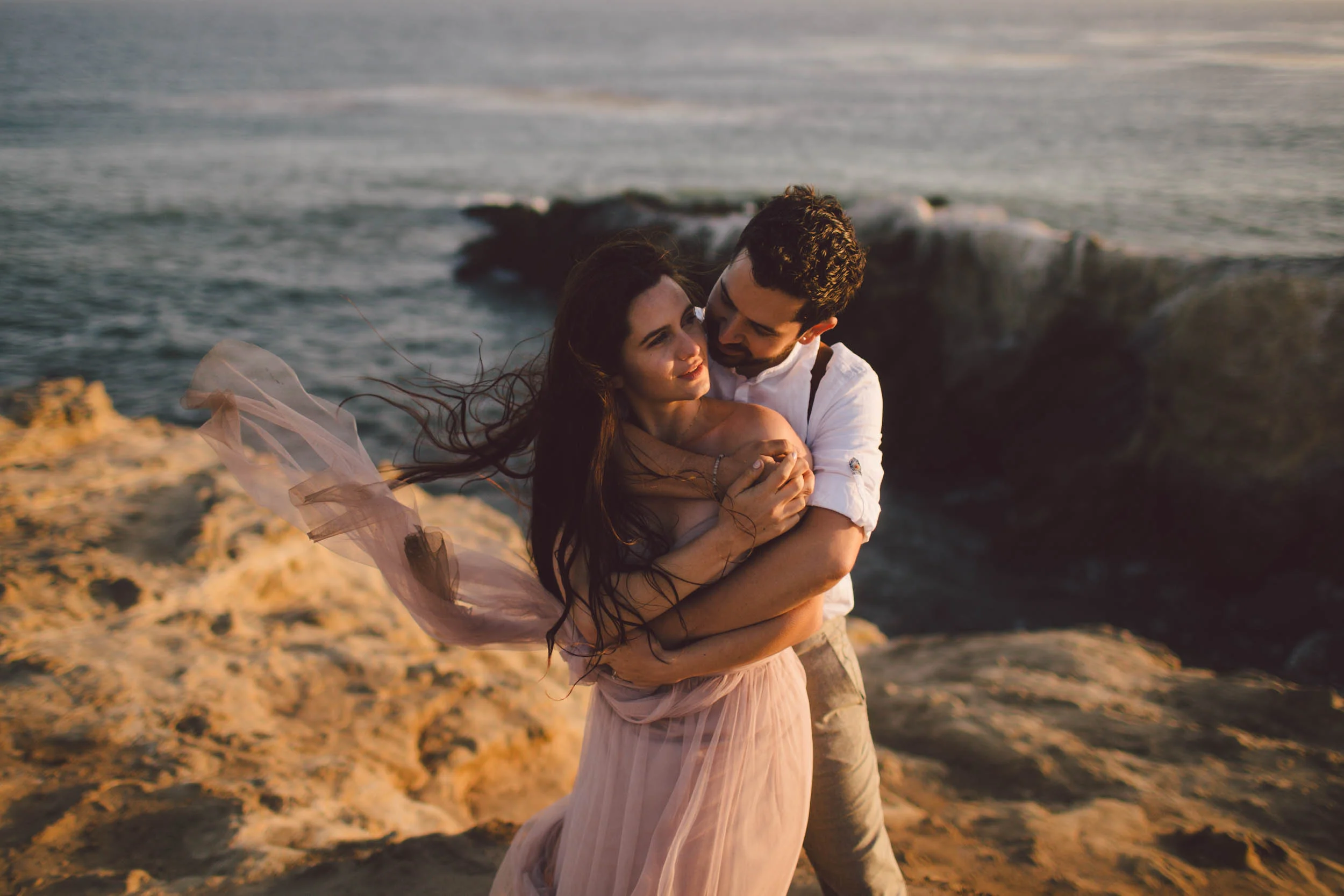 malibu-elopement-engagement-leo carrillo-beach