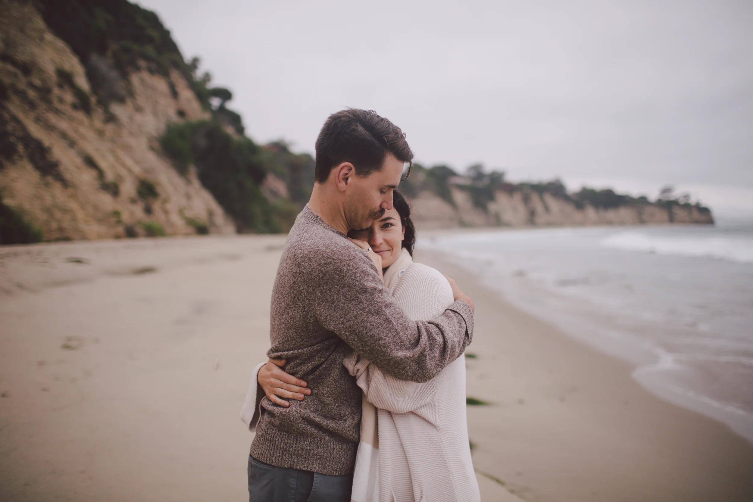 sunrise-point dume-malibu-elopement-engagement-los angeles wedding photographer