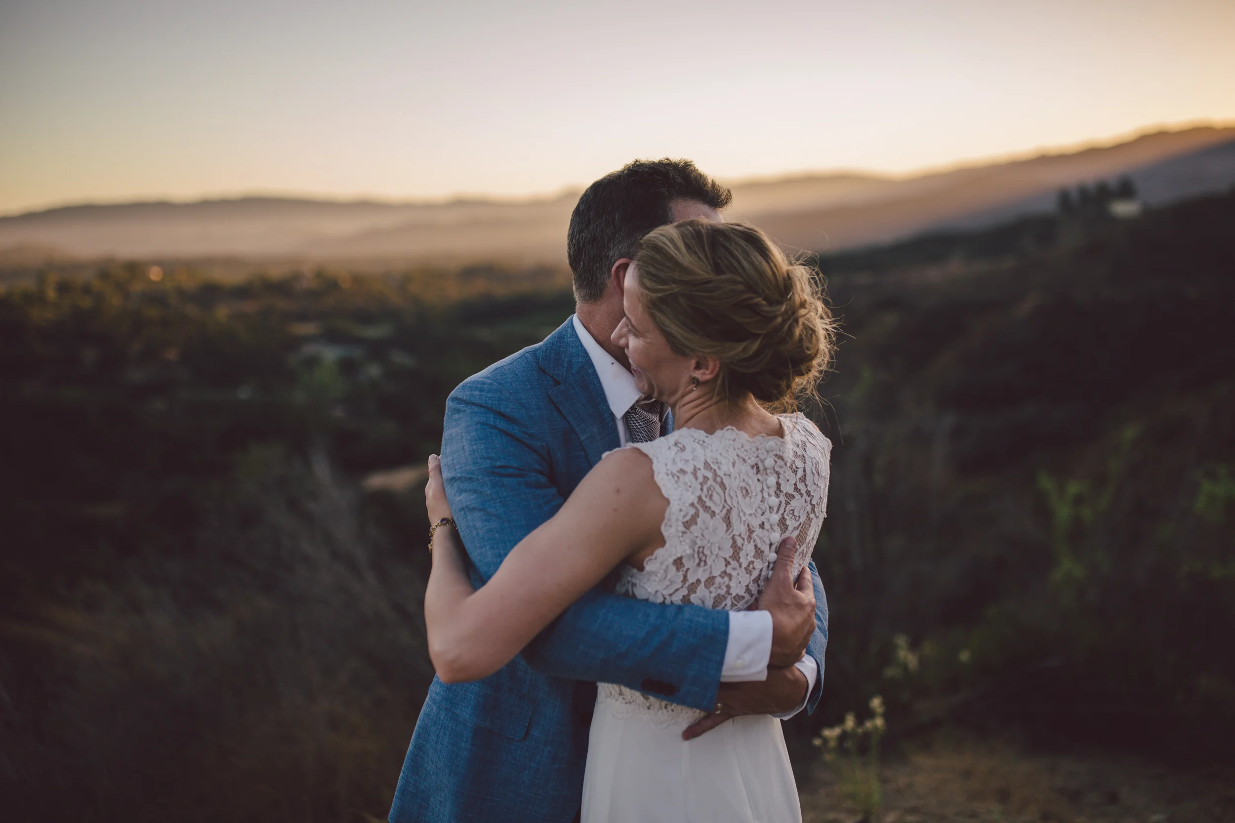 california sunset canyon ojai elopement